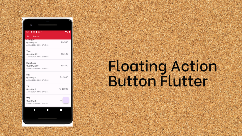 Floating Action Button in Flutter