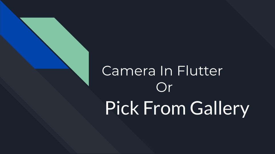 flutter camera